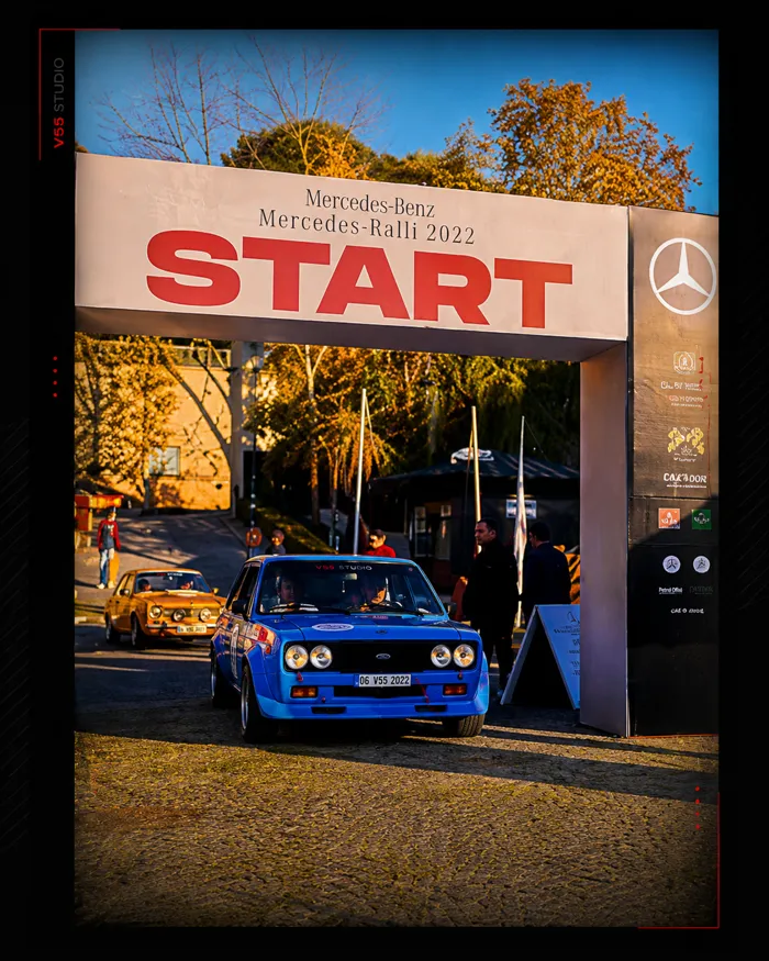 Mercedes-Benz · Ralli 2022 — mevcut sitedeki proje afişi
